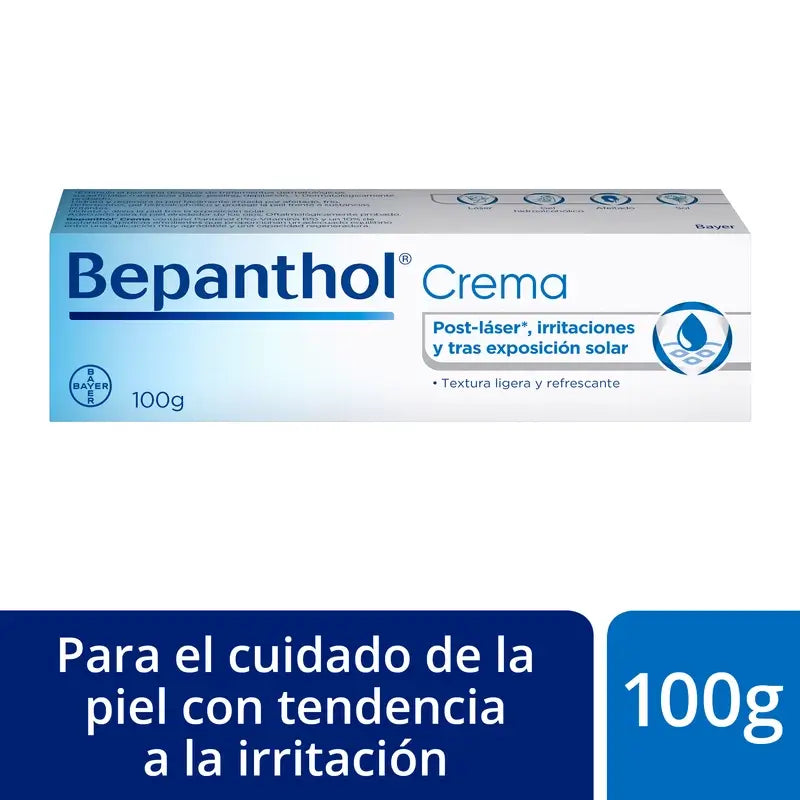 Bepanthol Creme Regenerador Pós-laser e Irritação, 100 gr