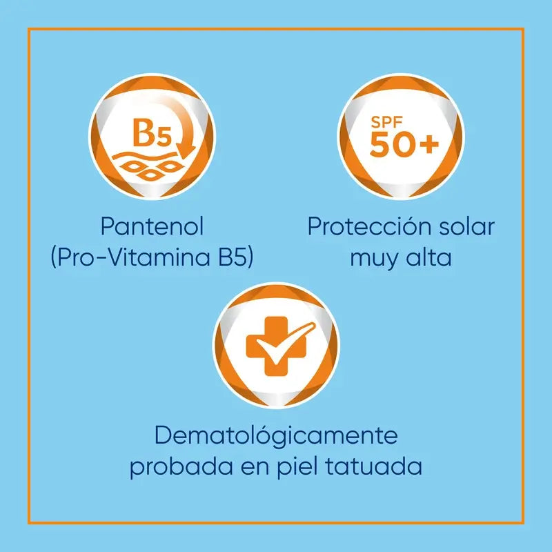 Bepanthol Tattoo Protetor Solar SPF50, 50 ml