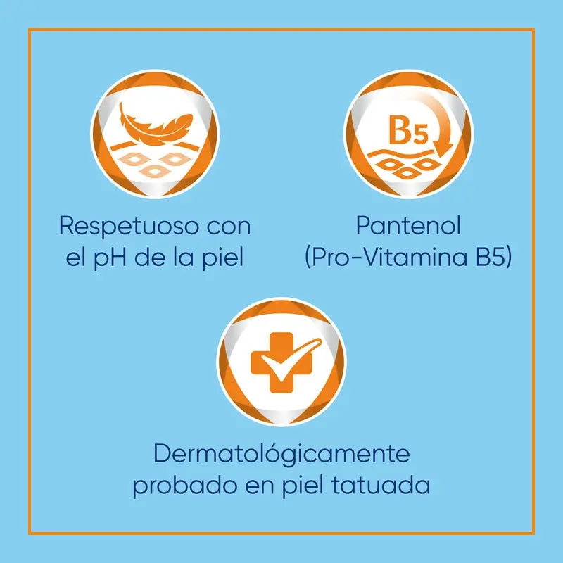 Bepanthol Tattoo Gel de Limpeza, 200 ml