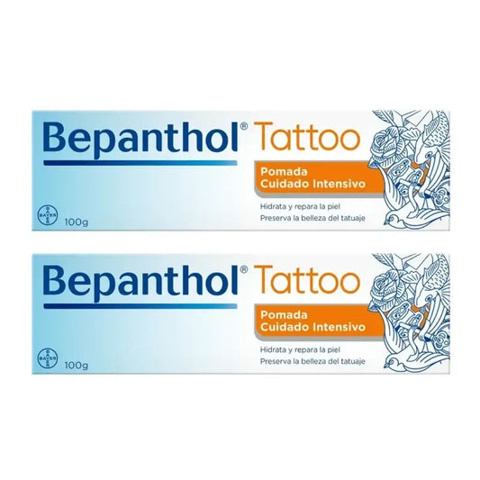 Bepanthol Tattoo Ointment, 2X100 Gr