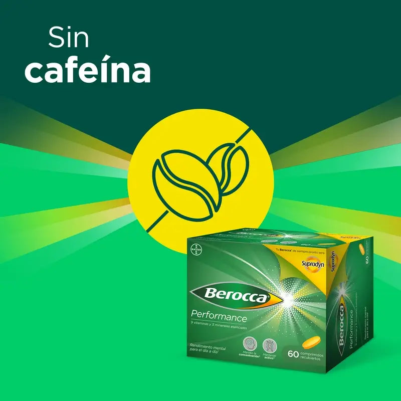 Berocca Performance, 2X60 Comprimidos
