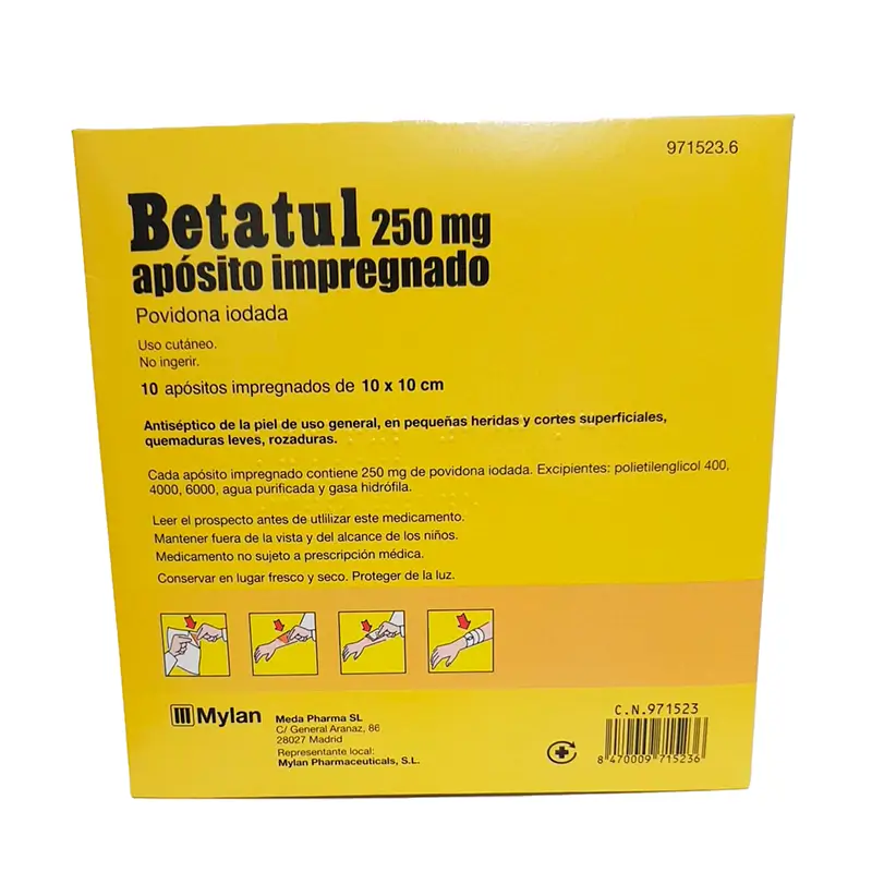 Betatul 200 Milligr 10 Pensos