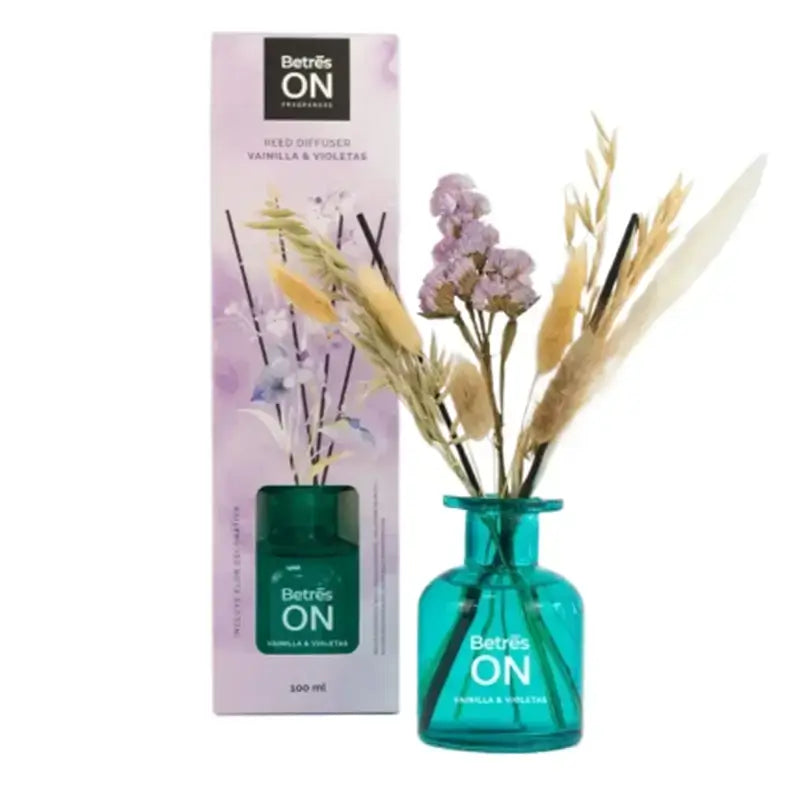 Ambientador decorativo Betres On Vanilla & Violet , 100 ml