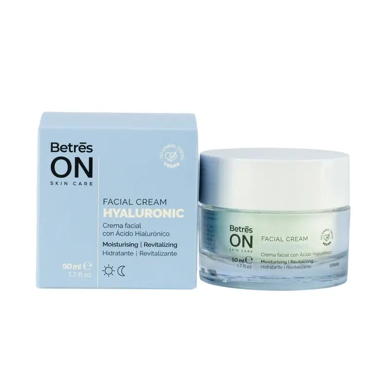 Creme Facial Betres On Ácido Hialurónico, 50 ml