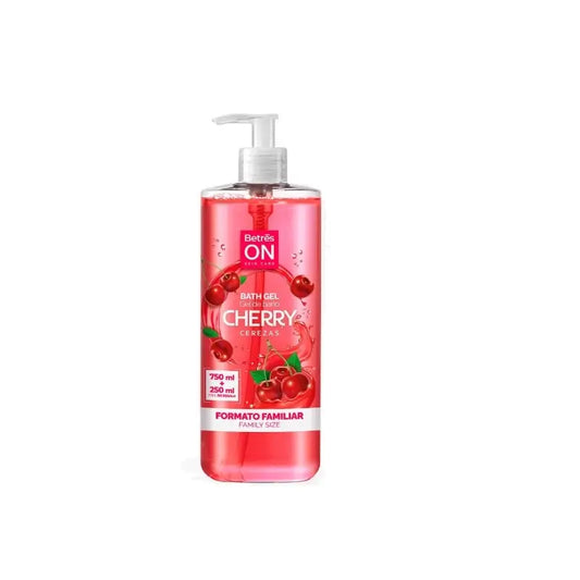 Gel de Banho Betres On Cherry, 750+250 ml