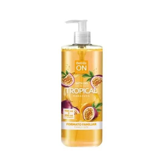 Gel de Banho Betres On Maracuya, 750+250 ml