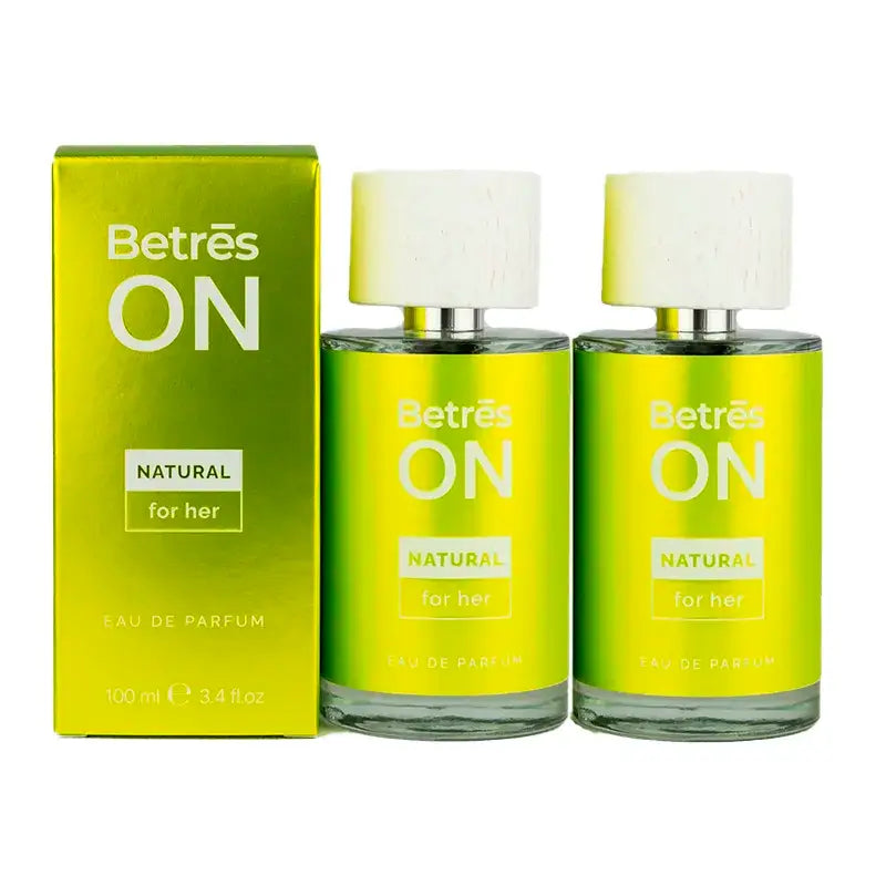 Betres Natural Perfume For Her Pack 2 x 100 ml