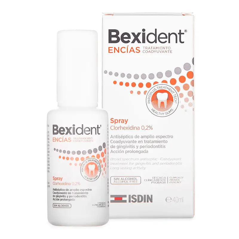 Isdin Bexident Goma Adjuvante Tratamento Spray 40 Ml