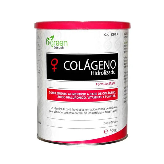 B-Green 300g de Colagénio Hidrolisado Verde para Mulheres