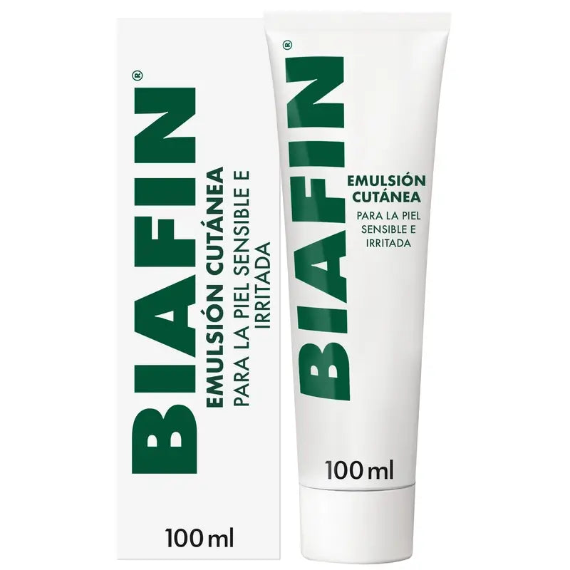Biafin Creme Hidratante Regenerador para Pele Sensível e Irritada, 100 ml