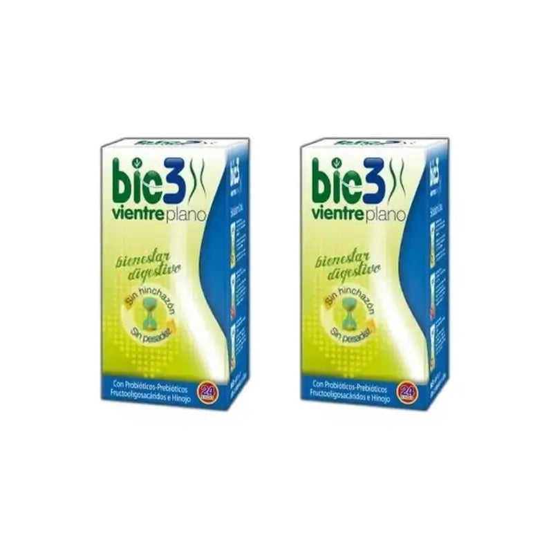 Bie3 Flat Belly, 2X24 Sticks Solúveis