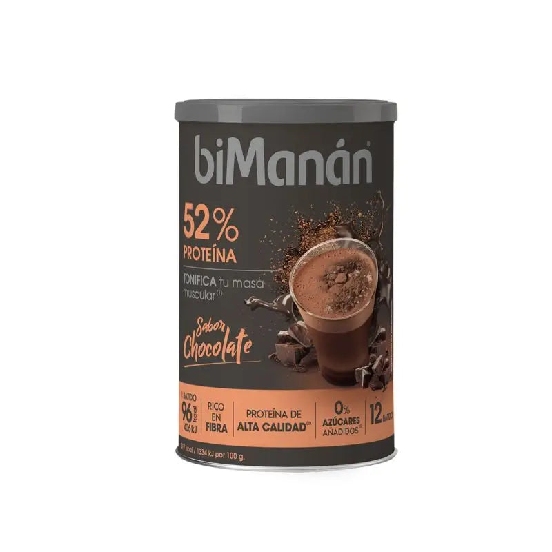 Bimanán Batido de Proteína Chocolate, 360 g 12 batidos