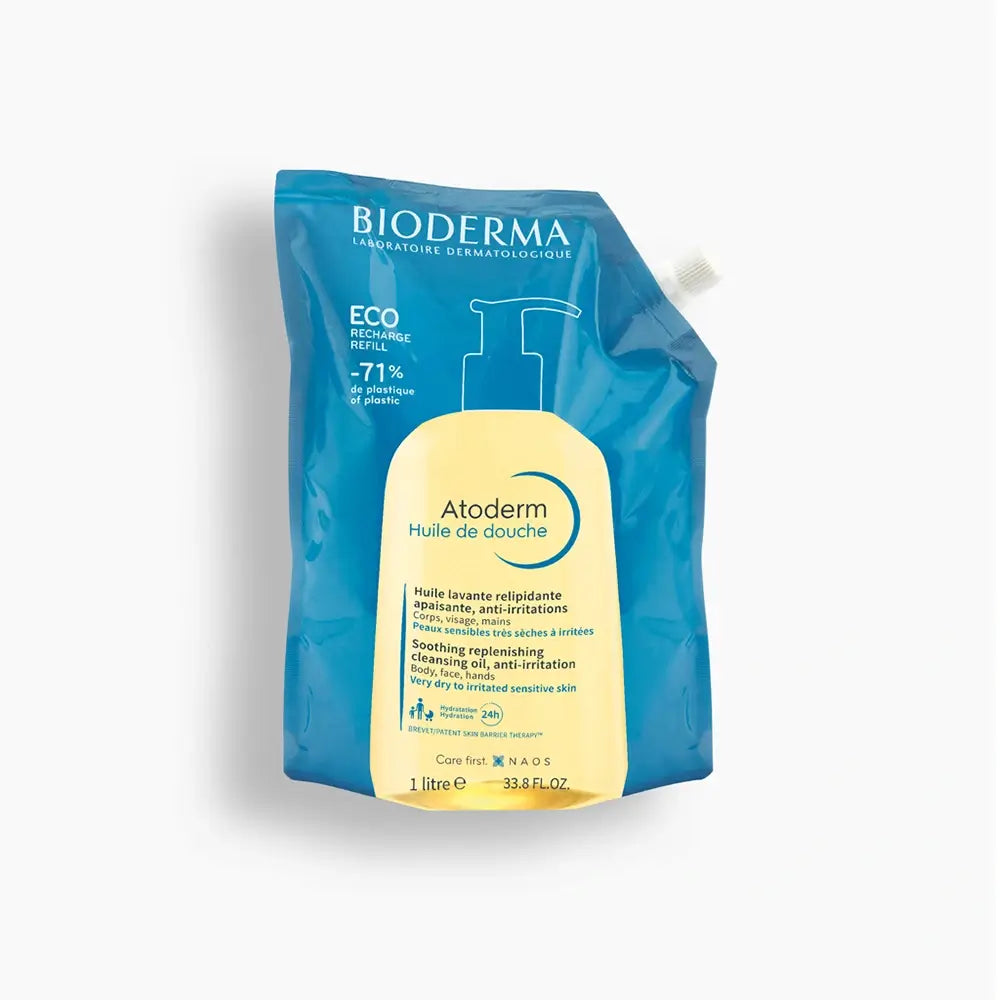 Bioderma Atoderm Eco-Refill Óleo de Duche, 1 L