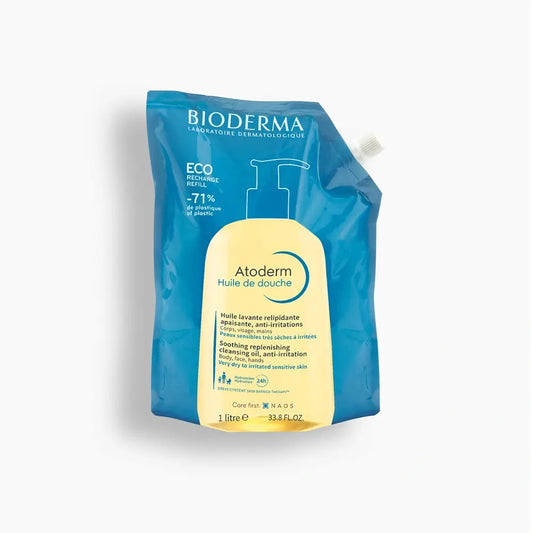 Bioderma Atoderm Eco-Refill Óleo de Duche, 1 L