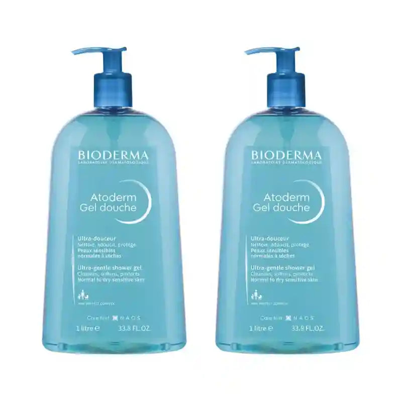 Bioderma Atoderm Gel de Duche, 2X1 Litro