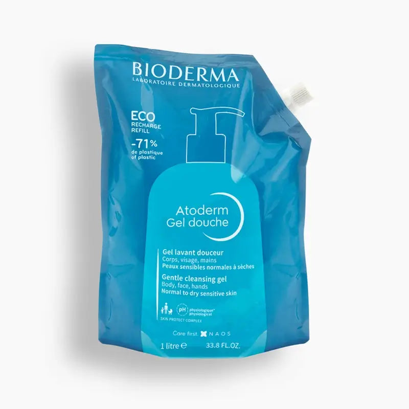 Gel de Duche Bioderma Atoderm Eco-Refill, 1L