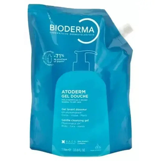 Gel de Duche Bioderma Atoderm Eco-Refill, 1L