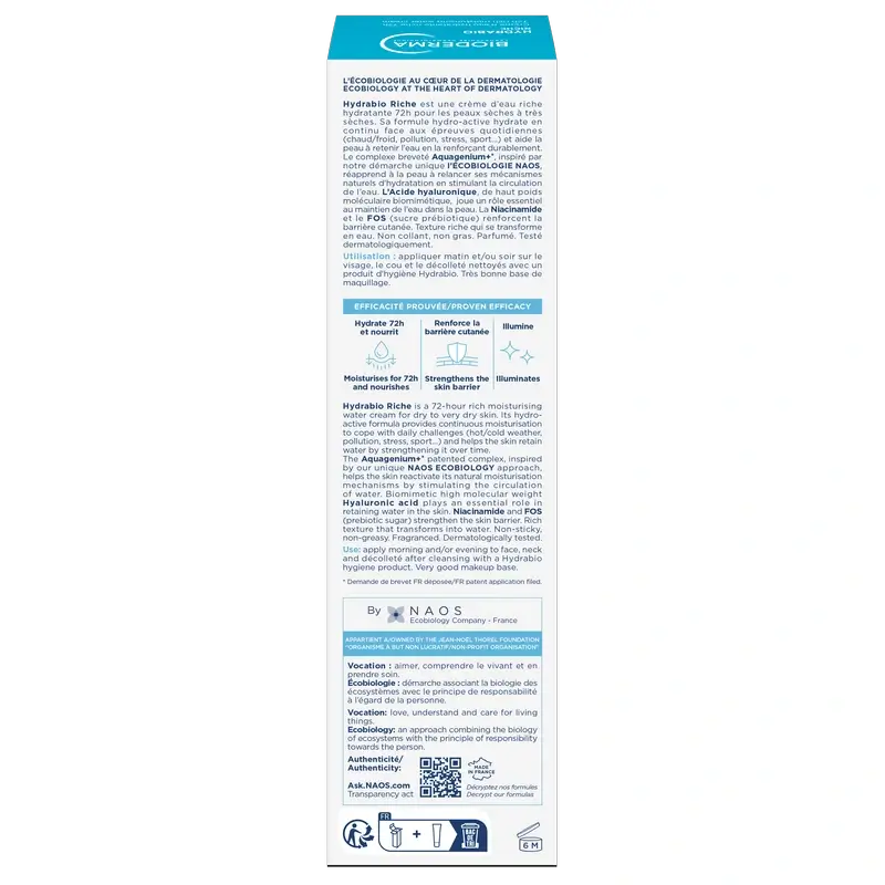 Bioderma Hydrabio Creme Rico, 40 ml