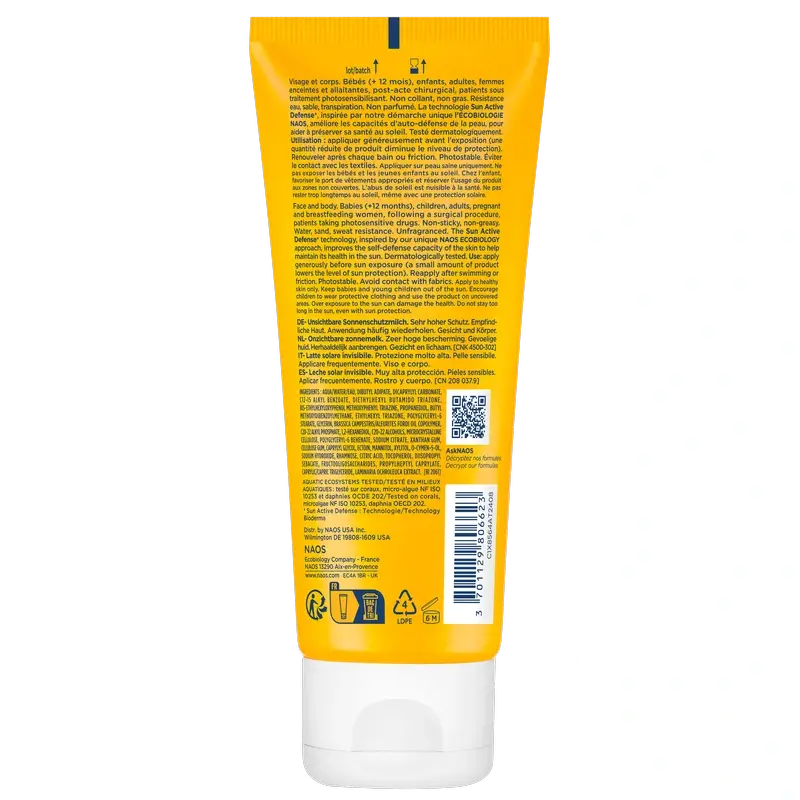 Bioderma Photoderm Lait Ultra SPF50+ Pele Sensível, 100 ml