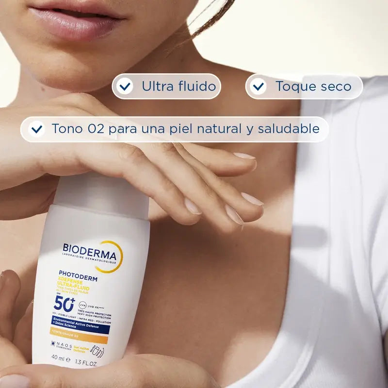 Bioderma Photoderm Xdefense Ultra-Fluid Spf 50+ Shade 02 , 40 ml