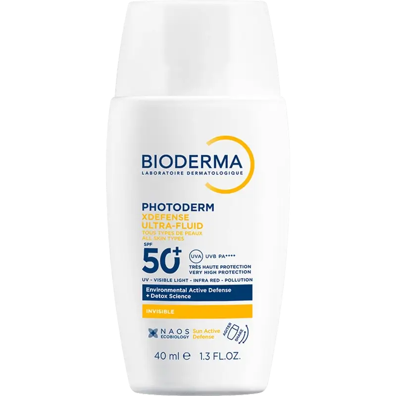 Bioderma Photoderm Xdefense Ultra-Fluid Spf50+ Invisible , 40 ml