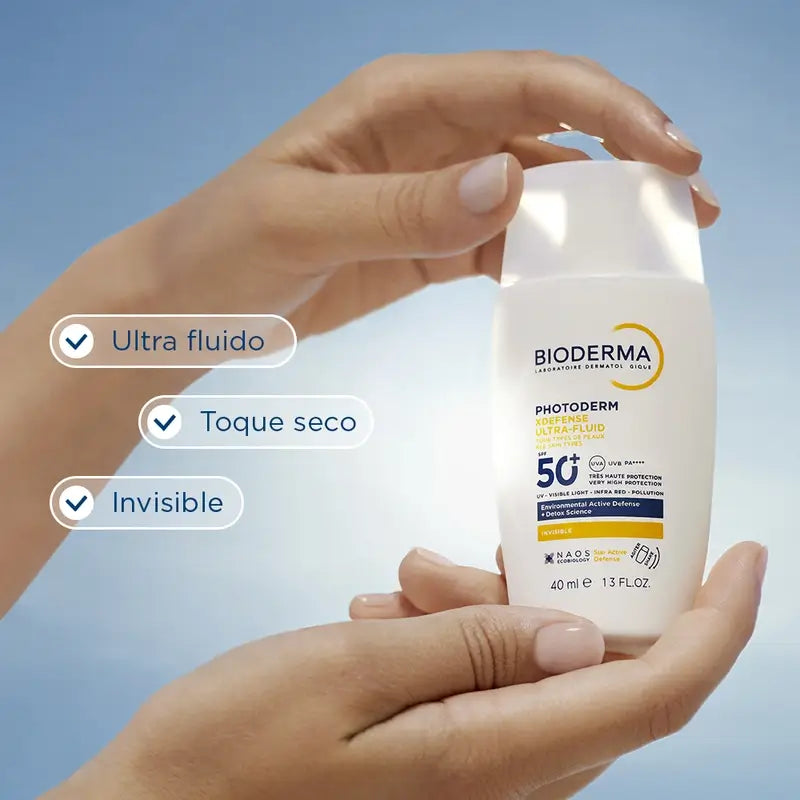 Bioderma Photoderm Xdefense Ultra-Fluid Spf50+ Invisible , 40 ml
