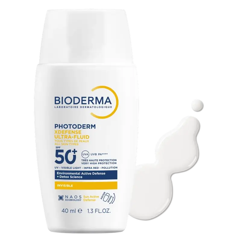Bioderma Photoderm Xdefense Ultra-Fluid Spf50+ Invisible , 40 ml