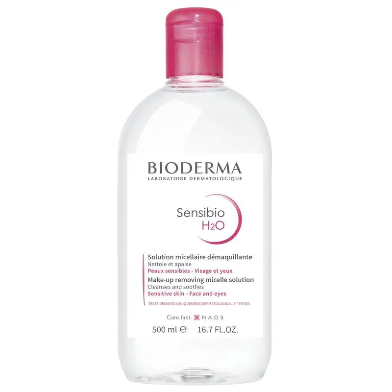 BIODERMA Sensibio H2O Micellar Água Micelar, 500 ml