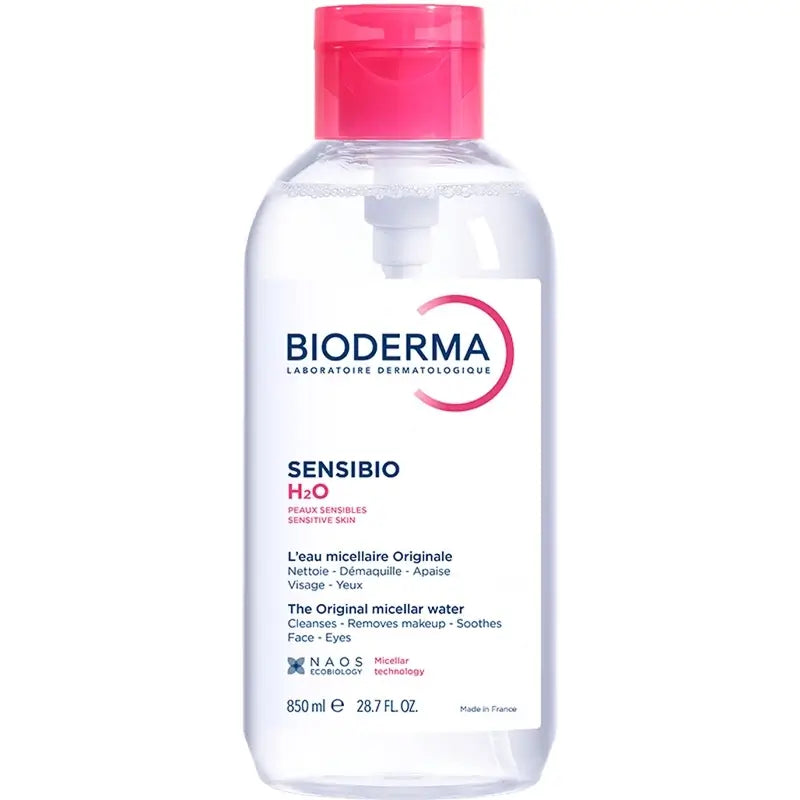 Bioderma Sensibio H2O PUMP Solução Micelar para Pele Sensível 850ml
