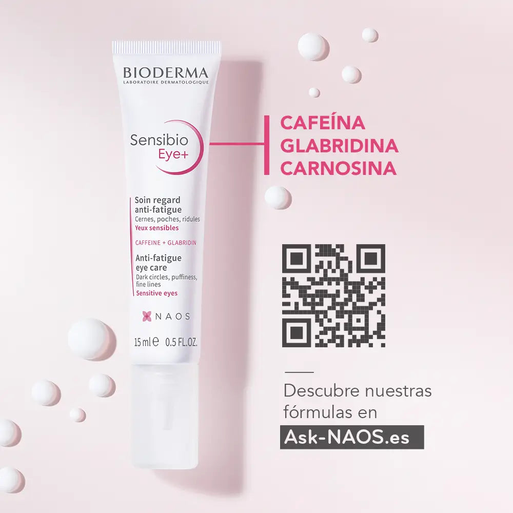 Bioderma Sensibio Olhos + Contorno de Olhos Pele Sensível, 15 ml