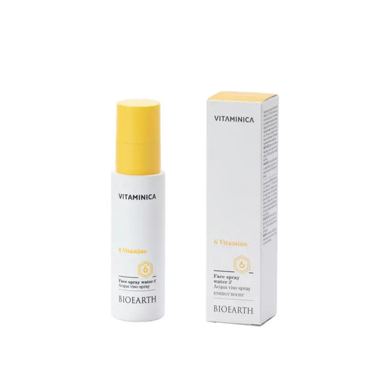 Névoa Facial Hidratante Bioearth 6 Vitaminas, 100 Ml