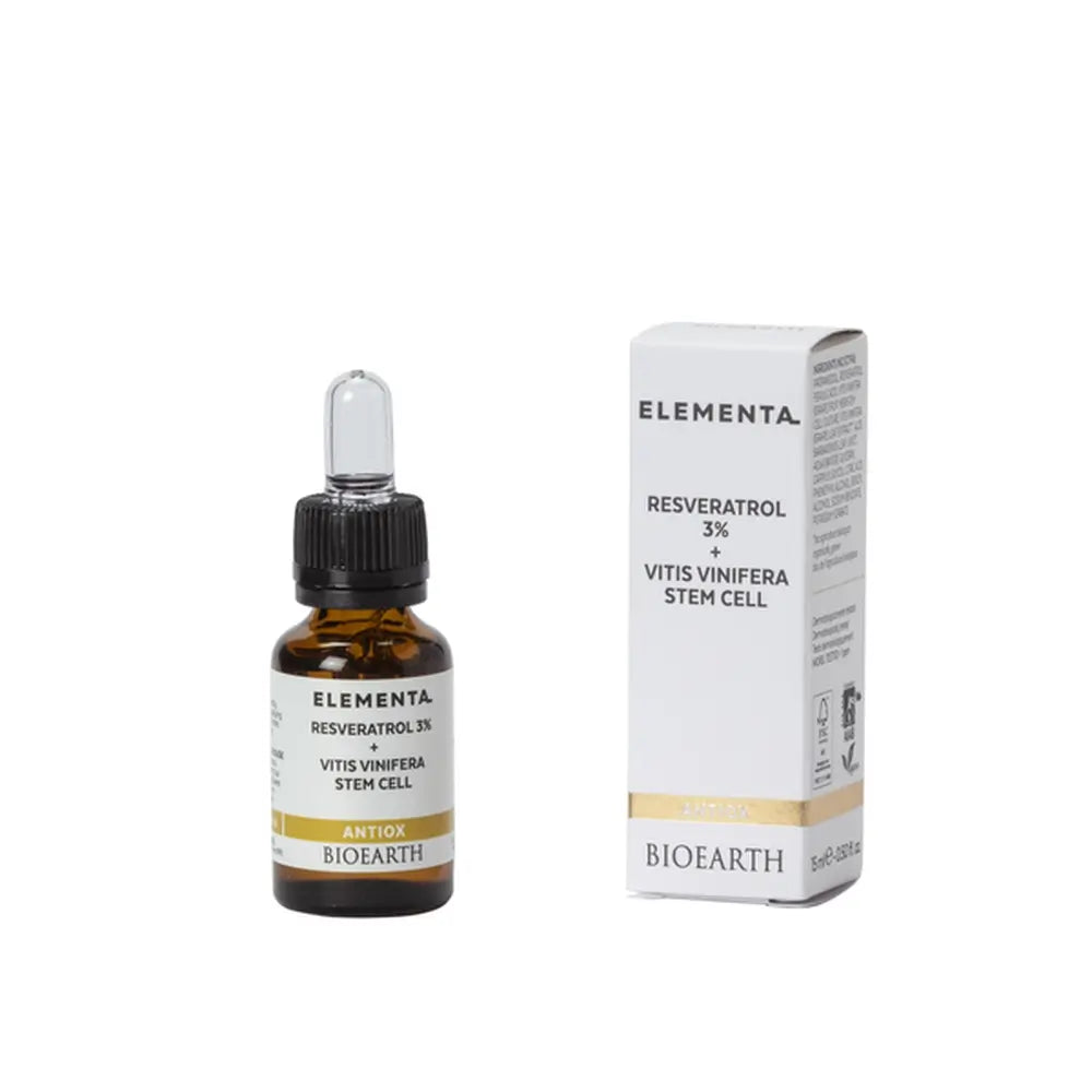 Bioearth Resveratrol 3% + Células estaminais Vitis Vinifera, 15 ml