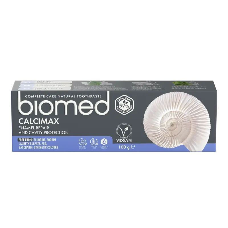 Biomed Calcimax Pasta de dentes natural , 100 gr