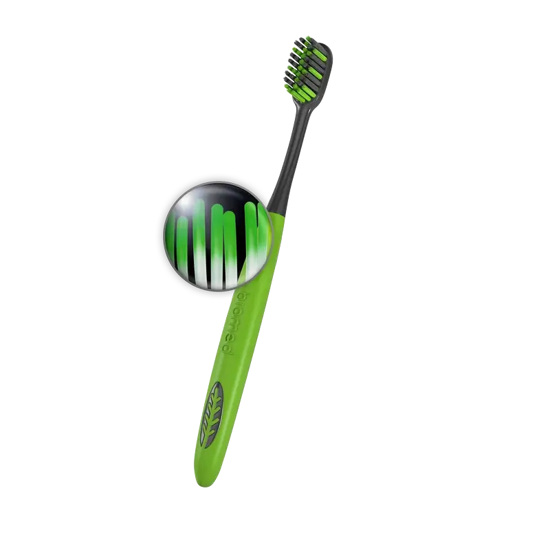 Biomed Escova de dentes preta , 1 unid.