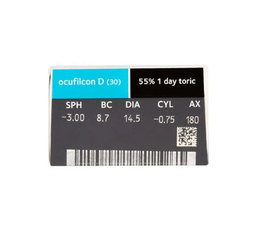 Biomedics 1 Day Daily Toric Lenses , 30 unidades