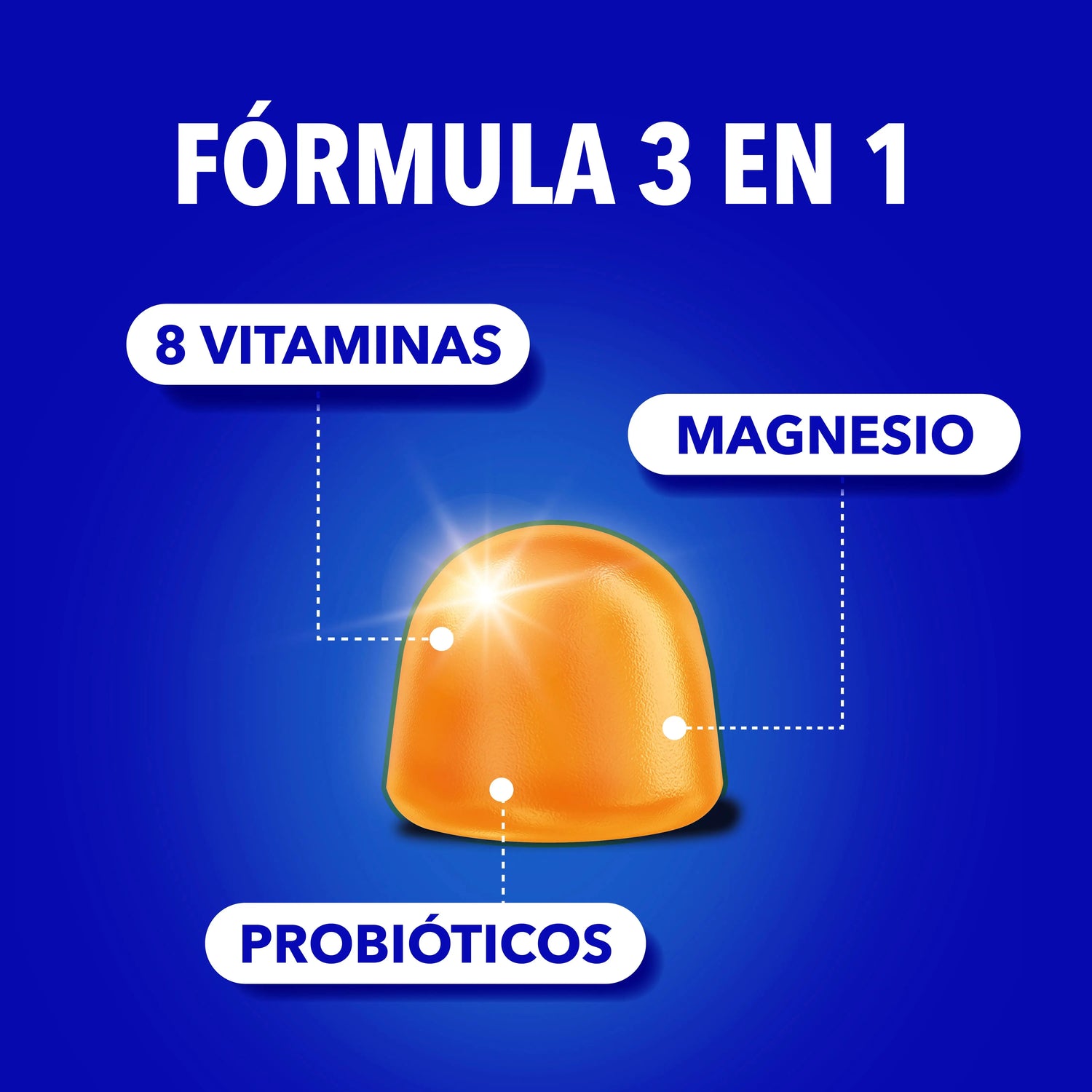 Bion3 Gummies Energy, Vitaminas com Probióticos, Vitamina B12, Vitamina C, Vitamina D e Magnésio