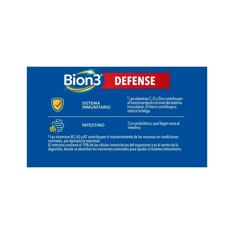Bion3 Defense Multivitamin, 2X90 Comprimidos