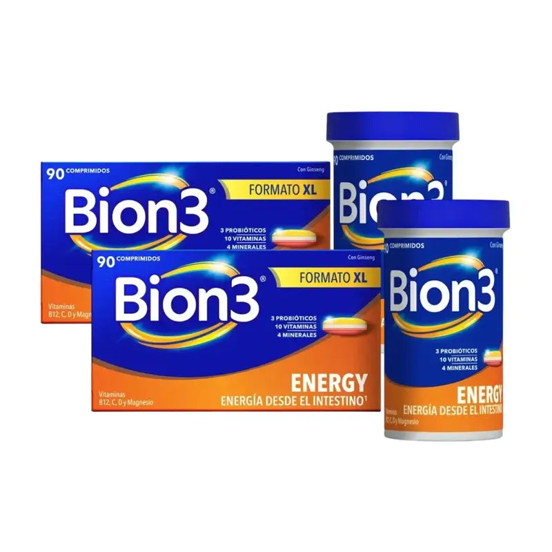 Bion3 Energy Multivitamin, 2X90 Comprimidos
