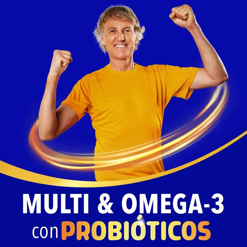 Bion3 Multi & Omega-3 com Probióticos, 60 cápsulas