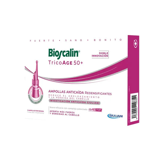 Bioscalin Ampolas Trico Age 50+ Capilar , 8 ampolas, 10 ml