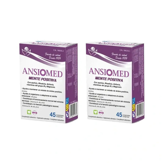 Bioserum Ansiomed Positive Mind, 2X45 Comprimidos