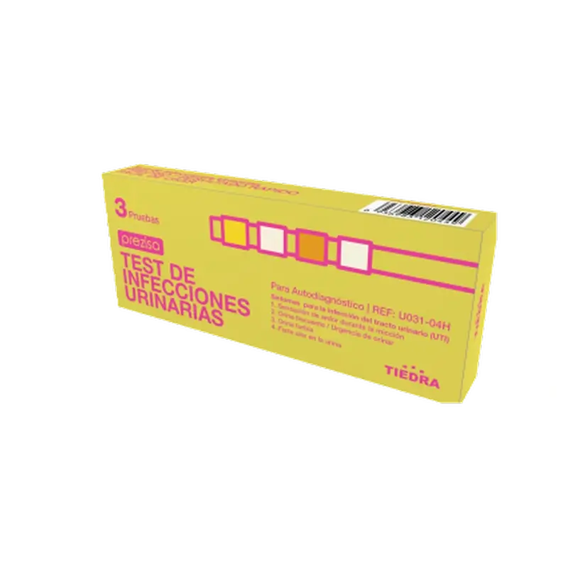 Prezisa Teste de Infeção do Trato Urinário, 3 Testes