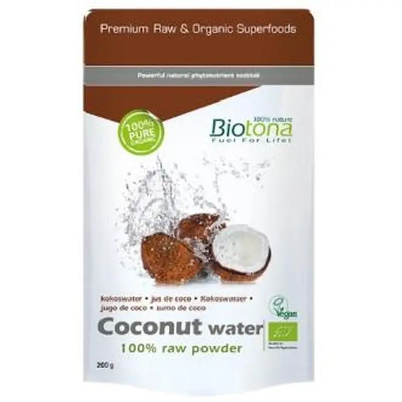 Biotona Coconut Water Coco 200Gr. Bio