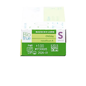 Biotrue One Day Daily Spherical Lenses , 30 unidades