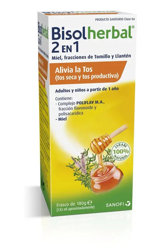 BISOLHERBAL 2 EM 1 XAROPE 180 GR