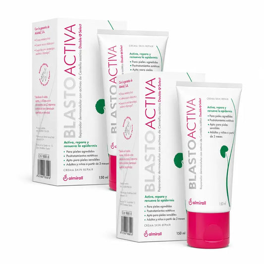 Blastoactive Cream, embalagem de 2 x 150 ml