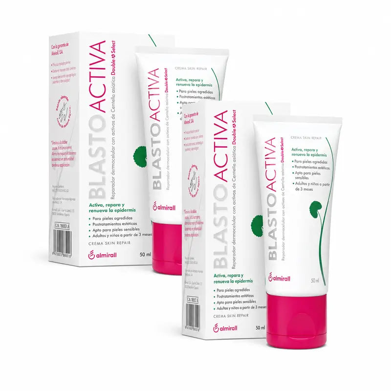 Blastoactiva Creme, embalagem de 2 x 50 ml
