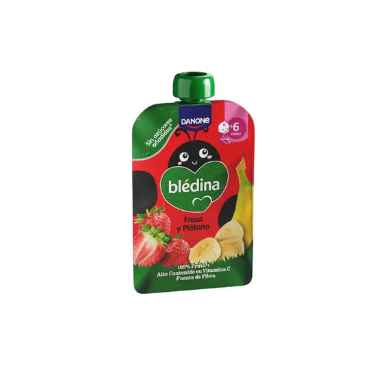 Bledina Pouch Banana Morango 100G gramas