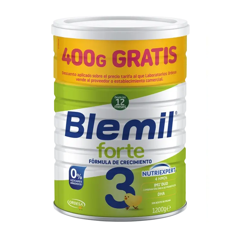 Blemil 3 Forte 800+400 Free, 1200 gramas