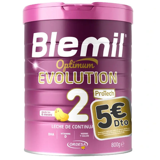 Blemil Evolution 2 Leite em pó para bebés, 800g